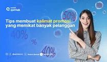 Contoh Kalimat Promosi Barang