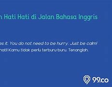 Di Jalan Bahasa Inggris Nya Apa